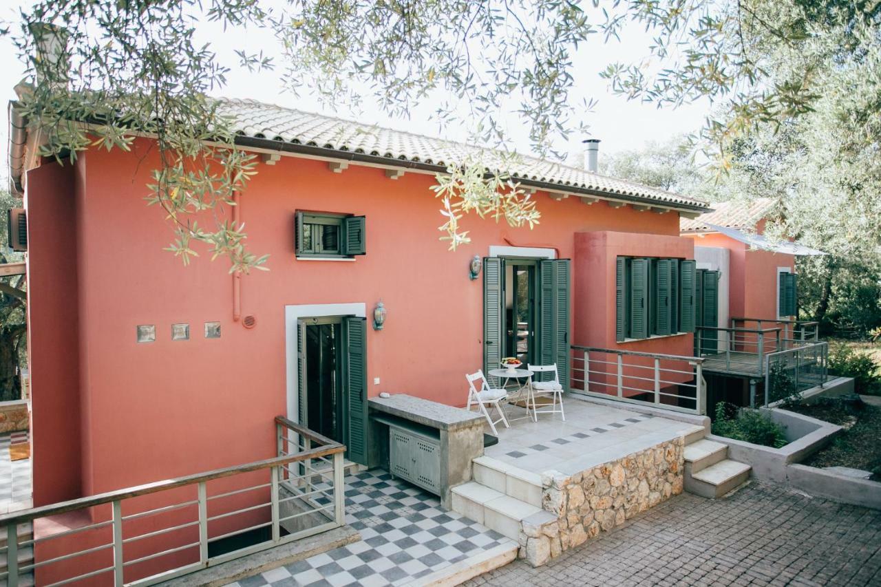 La Casa Rossa Villa Ayios Nikitas Ngoại thất bức ảnh