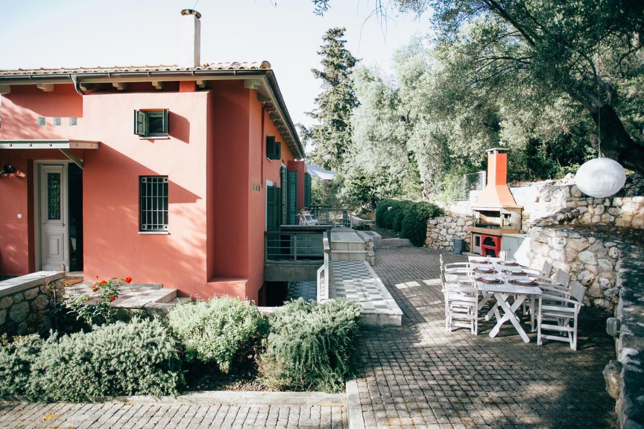 La Casa Rossa Villa Ayios Nikitas Ngoại thất bức ảnh